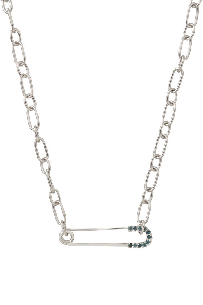 【カドー/CADEAUX】のSAFETY PIN チェーンネックレス インテリア・キッズ・メンズ・レディースファッション・服の通販 founy(ファウニー) https://founy.com/ ファッション Fashion レディースファッション Fashion for Women ジュエリー Jewelry ネックレス Necklaces & Pendants クール Cool, Chic シルバー Silver, Metallic Silver シンプル Simple, Minimal ターコイズ Turquoise, Blue-Green チェーン Chain, Chain Strap ネックレス Necklace, Pendant Necklace モチーフ Motif, Design Theme |ID: prp329100004951733 ipo3291000000037158194