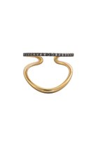 【プラス ヴァンドーム/Plus Vendome】のFINELINETATOO ジルコニア 2連リング ゴールド|ID: prp329100004951789 ipo3291000000037158550