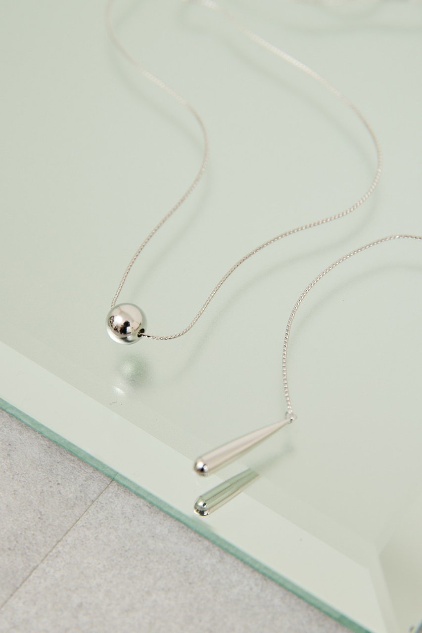 【ガリャルダガランテ/GALLARDAGALANTE】のドロップY字ネックレス 人気、トレンドファッション・服の通販 founy(ファニー) 　ファッション　Fashion　レディースファッション　Fashion for Women　ジュエリー　Jewelry　ネックレス　Necklaces & Pendants　おすすめ　Recommended / Our Picks　オケージョン　Occasion Wear　シルバー　Silver, Metallic Silver　スタイリッシュ　Stylish, Fashionable　ドロップ　Drop Shoulder, Dropped Style　ネックレス　Necklace, Pendant Necklace　モチーフ　Motif, Design Theme　ロング　Long, Long-Length　 other-1|ID: prp329100004951821 ipo3291000000037158743