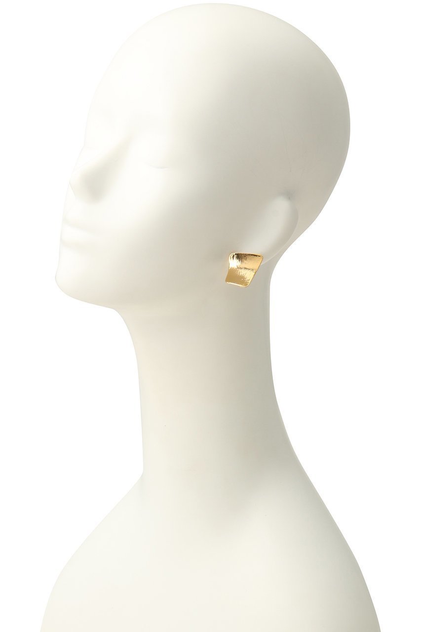 【セシル エ ジャンヌ/CECILE ET JEANNE】のフラットイヤリング 人気、トレンドファッション・服の通販 founy(ファニー) 　ファッション　Fashion　レディースファッション　Fashion for Women　ジュエリー　Jewelry　ファッションリング　Fashion Rings　イヤリング・フープ・ドロップタイプ　Hoop, Drop & Clip Earrings　なめらか　Smooth, Silky Texture　イヤリング　Earrings　シンプル　Simple, Minimal　スクエア　Square, Square Shape　フラット　Flat, Flat Shoes　other-3|ID: prp329100004951850 ipo3291000000037158934