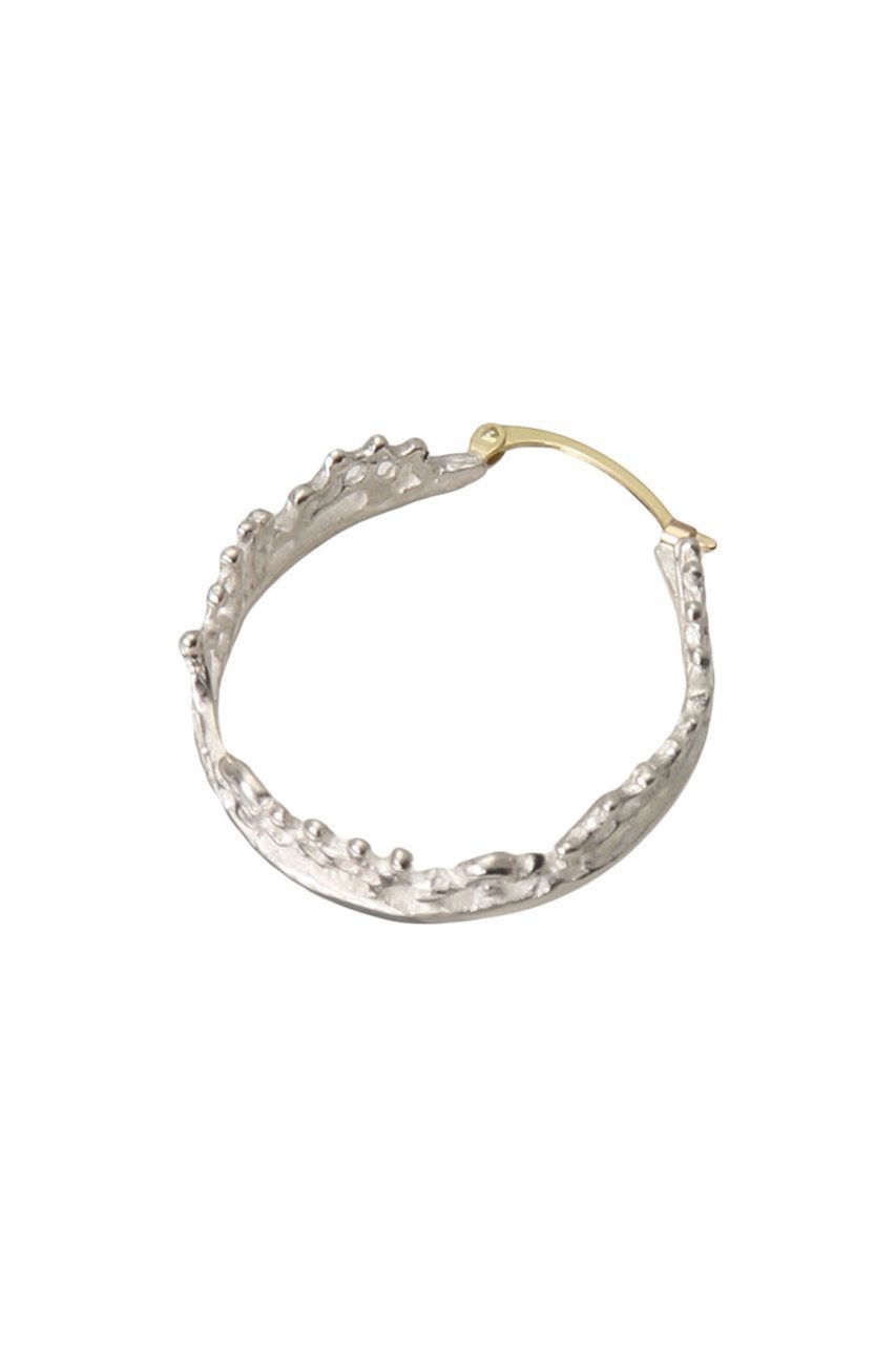 【カオル/KAORU】のFUSION シルバー ピアス L 人気、トレンドファッション・服の通販 founy(ファニー) 　ファッション　Fashion　レディースファッション　Fashion for Women　ジュエリー　Jewelry　ファッションリング　Fashion Rings　イヤリング・フープ・ドロップタイプ　Hoop, Drop & Clip Earrings　イヤリング　Earrings　シルバー　Silver, Metallic Silver　シンプル　Simple, Minimal　フープ　Hoop, Hoop Earrings　モチーフ　Motif, Design Theme　レース　Lace, Lace Fabric　夏　Summer　春　Spring　S/S・春夏　SS, Spring/Summer, Warm Season　other-4|ID: prp329100004951864 ipo3291000000037159028
