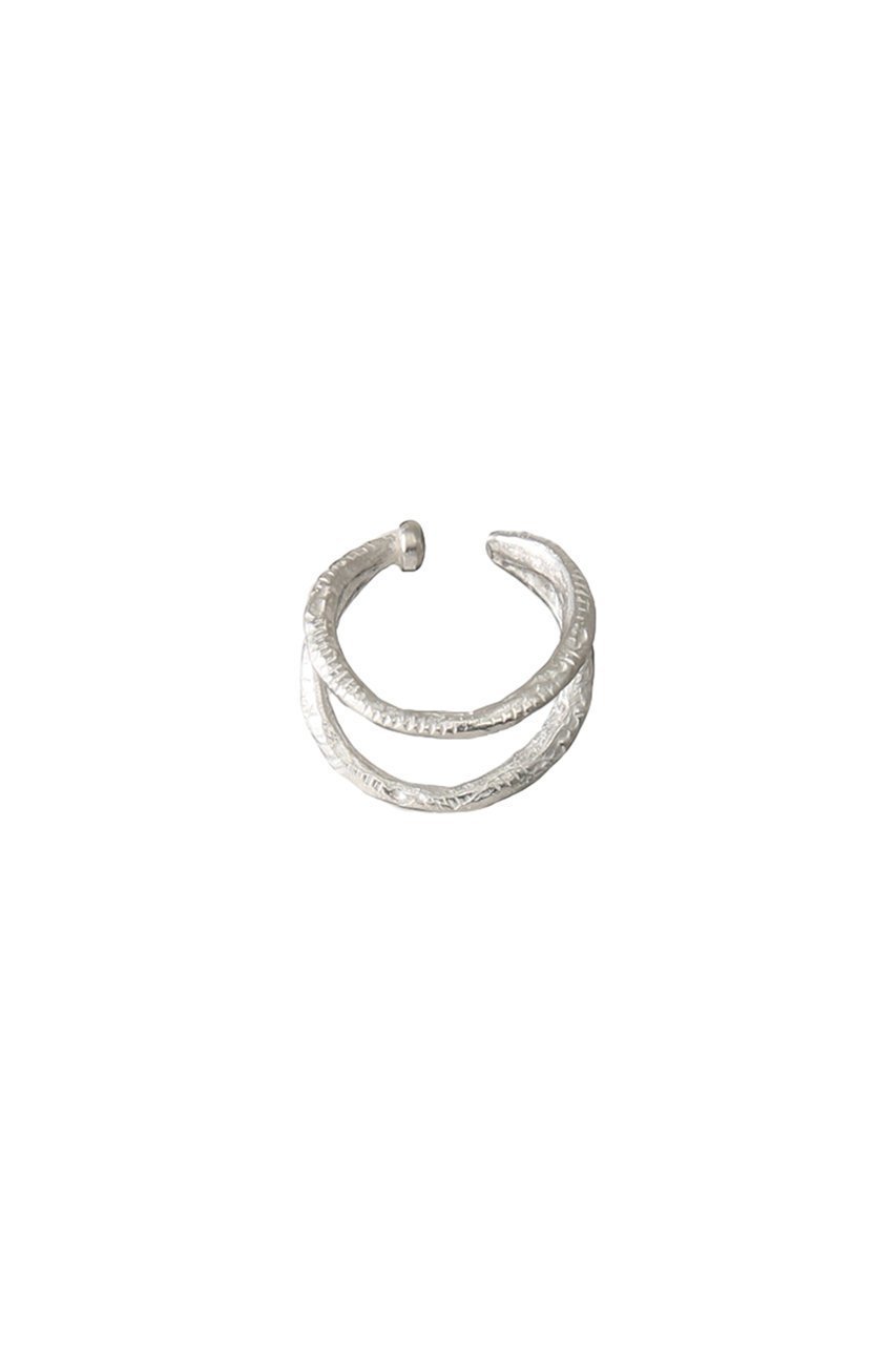 【カオル/KAORU】のEAR CUFF HELIX 2連シルバーイヤーカフ(片耳用) インテリア・キッズ・メンズ・レディースファッション・服の通販 founy(ファニー) 　ファッション　Fashion　レディースファッション　Fashion for Women　ジュエリー　Jewelry　ファッションリング　Fashion Rings　イヤリング・フープ・ドロップタイプ　Hoop, Drop & Clip Earrings　イヤリング　Earrings　イヤーカフ　Ear Cuffs　シルバー　Silver, Metallic Silver　シンプル　Simple, Minimal　フォルム　Silhouette, Form　ランダム　Random, Irregular　リュクス　Luxury, Elegant, High-End, Chic　片耳　One-Ear, Single Earring　シルバー|ID: prp329100004951865 ipo3291000000037159032