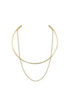 【プラス ヴァンドーム/Plus Vendome】のチョーカー ネックレス 人気、トレンドファッション・服の通販 founy(ファニー) ファッション Fashion レディースファッション Fashion for Women ジュエリー Jewelry ネックレス Necklaces & Pendants おすすめ Recommended / Our Picks シンプル Simple, Minimal ジャケット Jacket, Outerwear チェーン Chain, Chain Strap ネックレス Necklace, Pendant Necklace thumbnail ゴールド|ID: prp329100004951972 ipo3291000000037159674