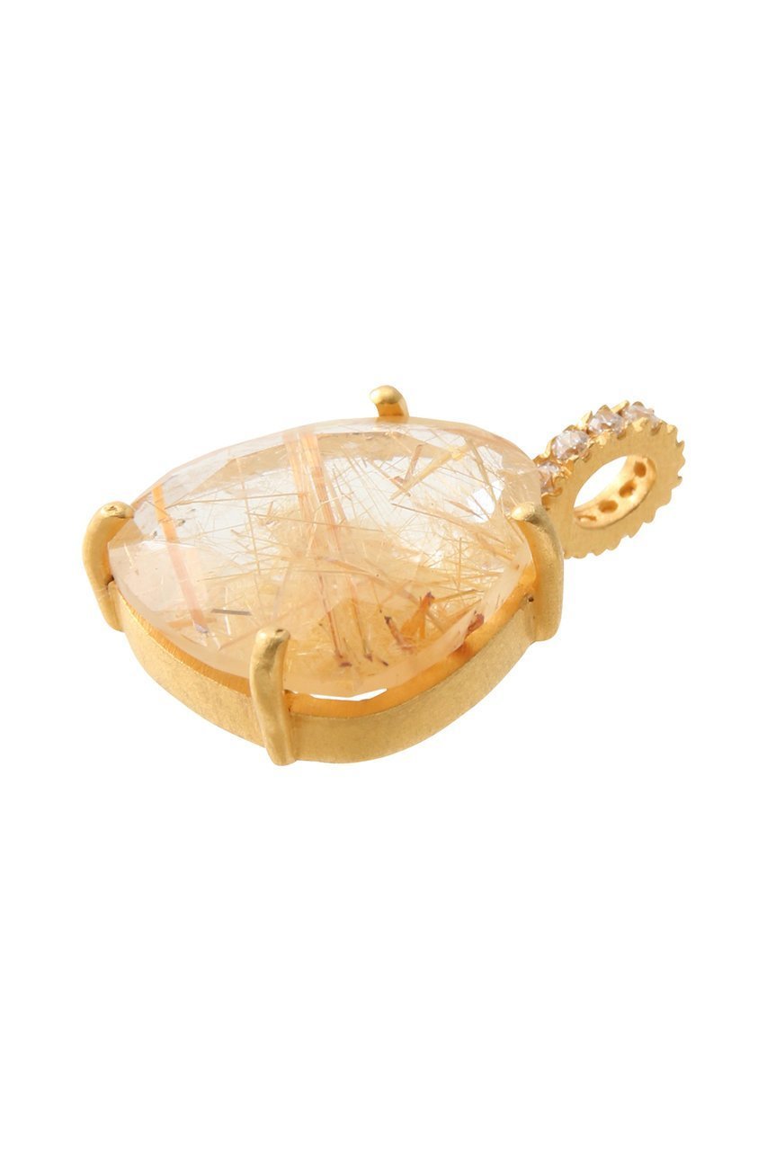 【クイコー/Kui Co】のルチルクォーツ チャーム 人気、トレンドファッション・服の通販 founy(ファニー) 　ファッション　Fashion　レディースファッション　Fashion for Women　ジュエリー　Jewelry　おすすめ　Recommended / Our Picks　ジュエリー　Jewelry, Accessories　チャーム　Charm, Pendant　ネックレス　Necklace, Pendant Necklace　ブレスレット　Bracelet, Wristband　リュクス　Luxury, Elegant, High-End, Chic　other-3|ID: prp329100004951982 ipo3291000000037159726