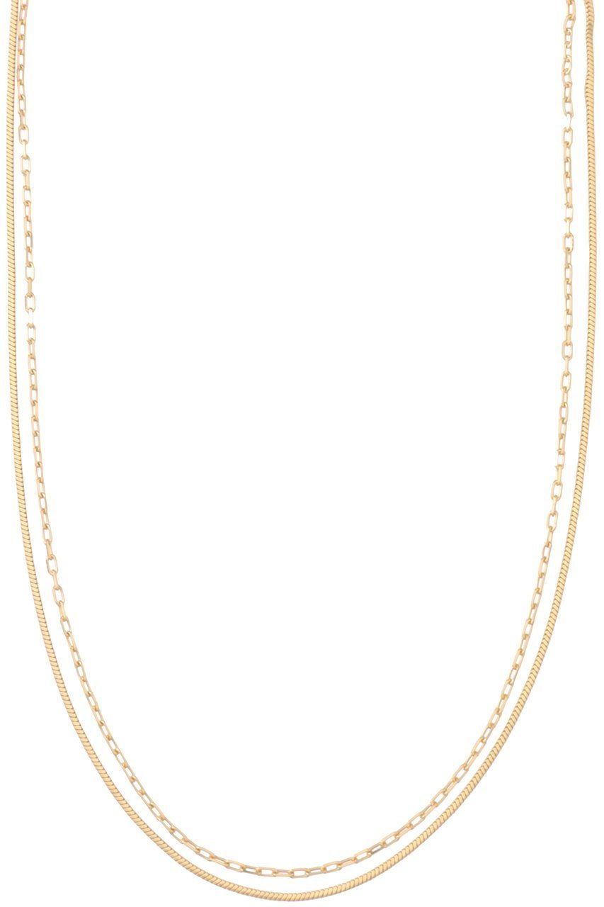 【マリハ/MARIHA】のSilent Rain ネックレス2連 40cm インテリア・キッズ・メンズ・レディースファッション・服の通販 founy(ファニー) 　ファッション　Fashion　レディースファッション　Fashion for Women　ジュエリー　Jewelry　ネックレス　Necklaces & Pendants　チェーン　Chain, Chain Strap　ネックレス　Necklace, Pendant Necklace　ロング　Long, Long-Length　エレガント 上品　Elegant　ゴールド|ID: prp329100004952003 ipo3291000000037159857