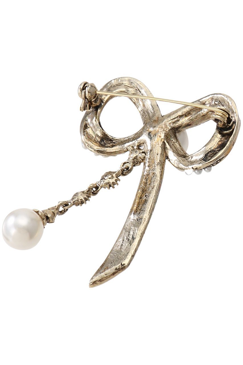 【ビリティス ディセッタン/Bilitis dix-sept ans】のリボンブローチ(M) 人気、トレンドファッション・服の通販 founy(ファニー) 　ファッション　Fashion　レディースファッション　Fashion for Women　ジュエリー　Jewelry　おすすめ　Recommended / Our Picks　パール　Pearl, Pearl Accent　ビジュー　Bijou, Jewel-like Accent　フェミニン　Feminine, Girly　ブローチ　Brooch, Pin Brooch　ボレロ　Bolero, Short Cardigan　リボン　Ribbon, Bow　エレガント 上品　Elegant　other-2|ID: prp329100004952004 ipo3291000000037159864