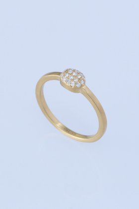 【エネイ/ENEY】の【受注生産】FULL MOON K18YG メレダイヤモンド リング 人気、トレンドファッション・服の通販 founy(ファニー) ファッション Fashion レディースファッション Fashion for Women ジュエリー Jewelry |ID:prp329100004952047