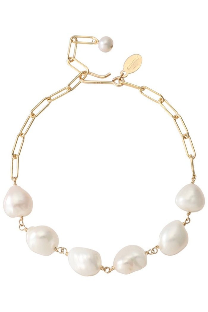 【ナチュラリジュエリ/NATURALI JEWELRY】のFlowパールブレスレット インテリア・キッズ・メンズ・レディースファッション・服の通販 founy(ファウニー) https://founy.com/ ファッション Fashion レディースファッション Fashion for Women ジュエリー Jewelry チェーン＆カフブレスレット Cuff & Chain Bracelets バングル・カフブレスレット Bangles & Cuff Bracelets シェイプ Shape, Slim Fit チェーン Chain, Chain Strap バロック Baroque, Baroque Design パール Pearl, Pearl Accent ブレスレット Bracelet, Wristband |ID: prp329100004952054 ipo3291000000037160149