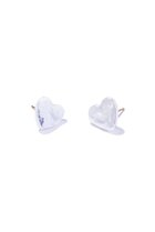 【ルボンボン/les bonbon】のheart stud ピアス ホワイト|ID: prp329100004952141 ipo3291000000037160677