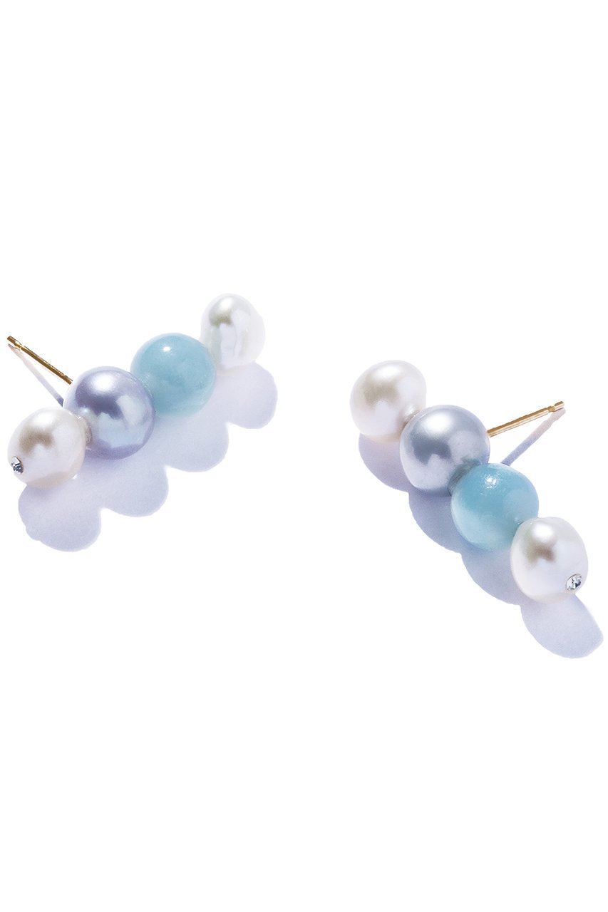 【ルボンボン/les bonbon】のplayfully pearl stud ピアス 人気、トレンドファッション・服の通販 founy(ファニー) 　ファッション　Fashion　レディースファッション　Fashion for Women　ジュエリー　Jewelry　ファッションリング　Fashion Rings　イヤリング・フープ・ドロップタイプ　Hoop, Drop & Clip Earrings　イヤリング　Earrings　カットソー　Cut and Sewn Top　パール　Pearl, Pearl Accent　フィット　Fit, Slim Fit　other-3|ID: prp329100004952152 ipo3291000000037160729