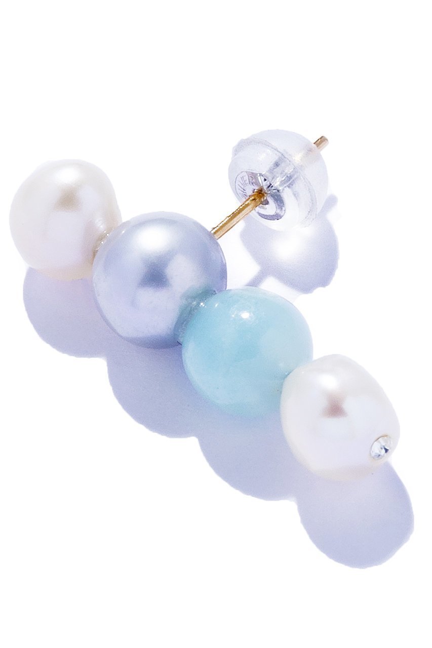 【ルボンボン/les bonbon】のplayfully pearl stud ピアス 人気、トレンドファッション・服の通販 founy(ファニー) 　ファッション　Fashion　レディースファッション　Fashion for Women　ジュエリー　Jewelry　ファッションリング　Fashion Rings　イヤリング・フープ・ドロップタイプ　Hoop, Drop & Clip Earrings　イヤリング　Earrings　カットソー　Cut and Sewn Top　パール　Pearl, Pearl Accent　フィット　Fit, Slim Fit　other-4|ID: prp329100004952152 ipo3291000000037160730