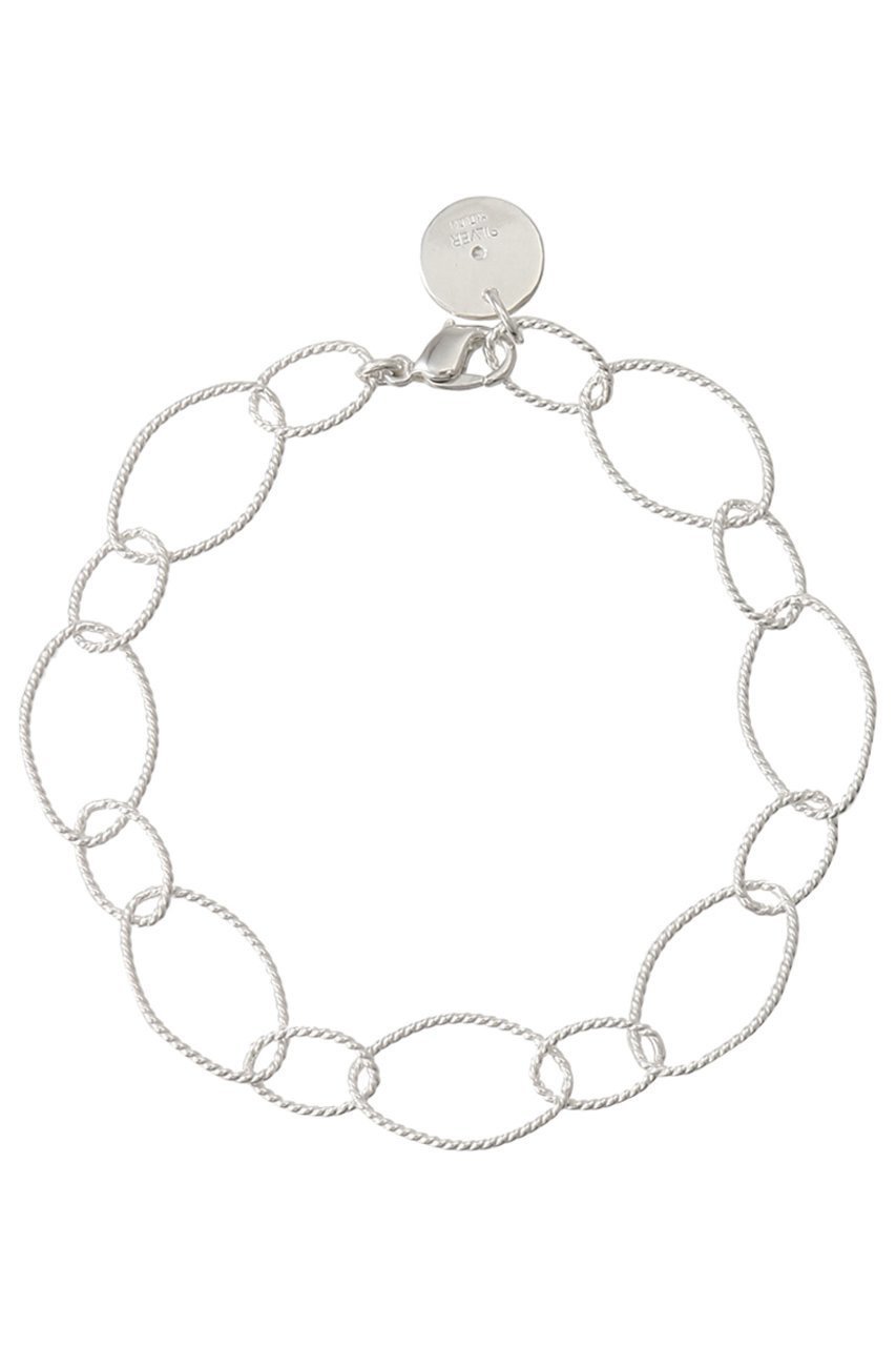 【ナチュラリジュエリ/NATURALI JEWELRY】のSILVER ツイストチェーンブレスレット 人気、トレンドファッション・服の通販 founy(ファニー) 　ファッション　Fashion　レディースファッション　Fashion for Women　ジュエリー　Jewelry　チェーン＆カフブレスレット　Cuff & Chain Bracelets　バングル・カフブレスレット　Bangles & Cuff Bracelets　コンビ　Combo, Combination Style　チェーン　Chain, Chain Strap　チャーム　Charm, Pendant　ツイスト　Tweed, Tweed Fabric　テクスチャー　Texture, Textured Fabric　ブレスレット　Bracelet, Wristband　 other-1|ID: prp329100004952159 ipo3291000000037160770