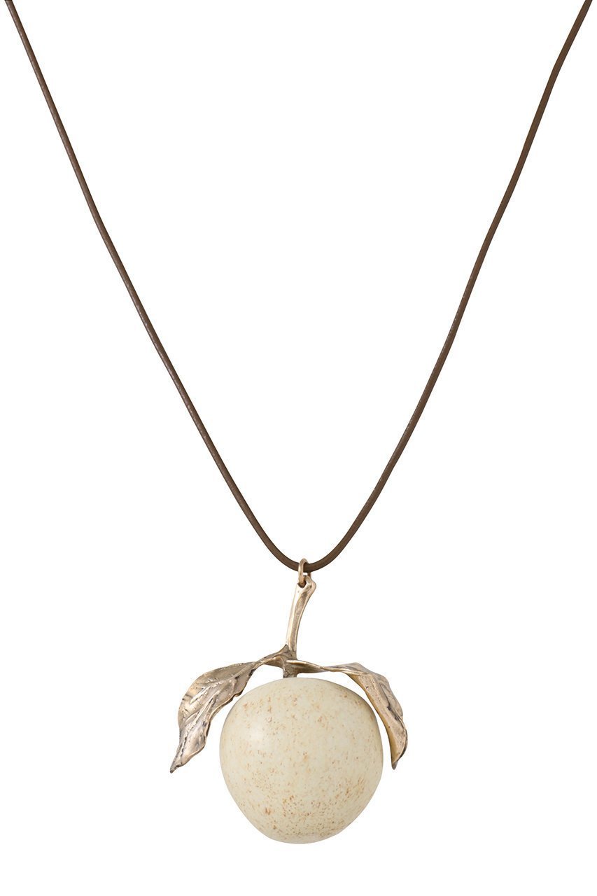【プレインピープル/PLAIN PEOPLE】の【RENARD BIJOUX】ネックレス APPLE インテリア・キッズ・メンズ・レディースファッション・服の通販 founy(ファニー) 　ファッション　Fashion　レディースファッション　Fashion for Women　ジュエリー　Jewelry　ネックレス　Necklaces & Pendants　ネックレス　Necklace, Pendant Necklace　モチーフ　Motif, Design Theme　キナリ|ID: prp329100004952169 ipo3291000000037160839
