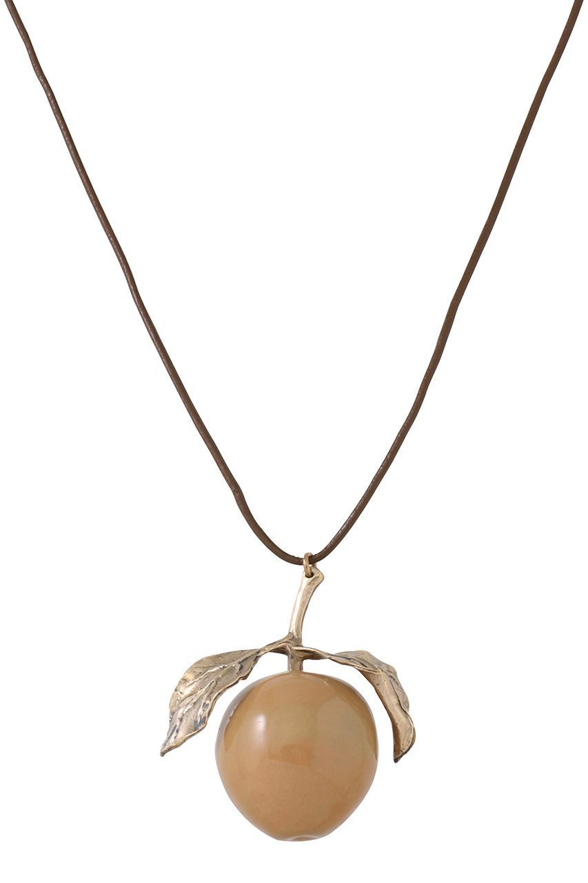 【プレインピープル/PLAIN PEOPLE】の【RENARD BIJOUX】ネックレス APPLE インテリア・キッズ・メンズ・レディースファッション・服の通販 founy(ファニー) 　ファッション　Fashion　レディースファッション　Fashion for Women　ジュエリー　Jewelry　ネックレス　Necklaces & Pendants　ネックレス　Necklace, Pendant Necklace　モチーフ　Motif, Design Theme　ベージュ|ID: prp329100004952169 ipo3291000000037160840
