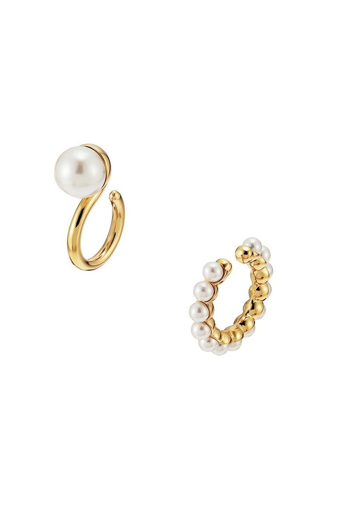 【プラス ヴァンドーム/Plus Vendome】のPEARL イヤーカフ セット インテリア・キッズ・メンズ・レディースファッション・服の通販 founy(ファウニー) https://founy.com/ ファッション Fashion レディースファッション Fashion for Women ジュエリー Jewelry ファッションリング Fashion Rings イヤリング・フープ・ドロップタイプ Hoop, Drop & Clip Earrings アシンメトリー Asymmetrical Style イヤリング Earrings イヤーカフ Ear Cuffs パール Pearl, Pearl Accent 再入荷 Restock / Back in Stock |ID: prp329100004952178 ipo3291000000037160889