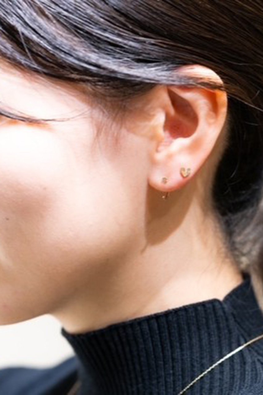 【カオル/KAORU】のDiamond ゴールド フープピアス(片耳用) 人気、トレンドファッション・服の通販 founy(ファニー) 　ファッション　Fashion　レディースファッション　Fashion for Women　ジュエリー　Jewelry　ファッションリング　Fashion Rings　イヤリング・フープ・ドロップタイプ　Hoop, Drop & Clip Earrings　イヤリング　Earrings　ダイヤモンド　Diamond, Brilliant Cut　フープ　Hoop, Hoop Earrings　リュクス　Luxury, Elegant, High-End, Chic　片耳　One-Ear, Single Earring　other-6|ID: prp329100004952182 ipo3291000000037160926