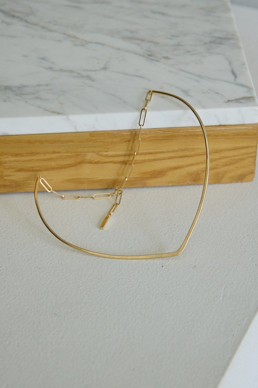 【ガリャルダガランテ/GALLARDAGALANTE】のV カーブチョーカーネックレス 人気、トレンドファッション・服の通販 founy(ファニー) 　ファッション　Fashion　レディースファッション　Fashion for Women　ジュエリー　Jewelry　ネックレス　Necklaces & Pendants　チェーン　Chain, Chain Strap　ネックレス　Necklace, Pendant Necklace　フィット　Fit, Slim Fit　フォーマル　Formal, Dressy　other-5|ID: prp329100004952185 ipo3291000000037160950