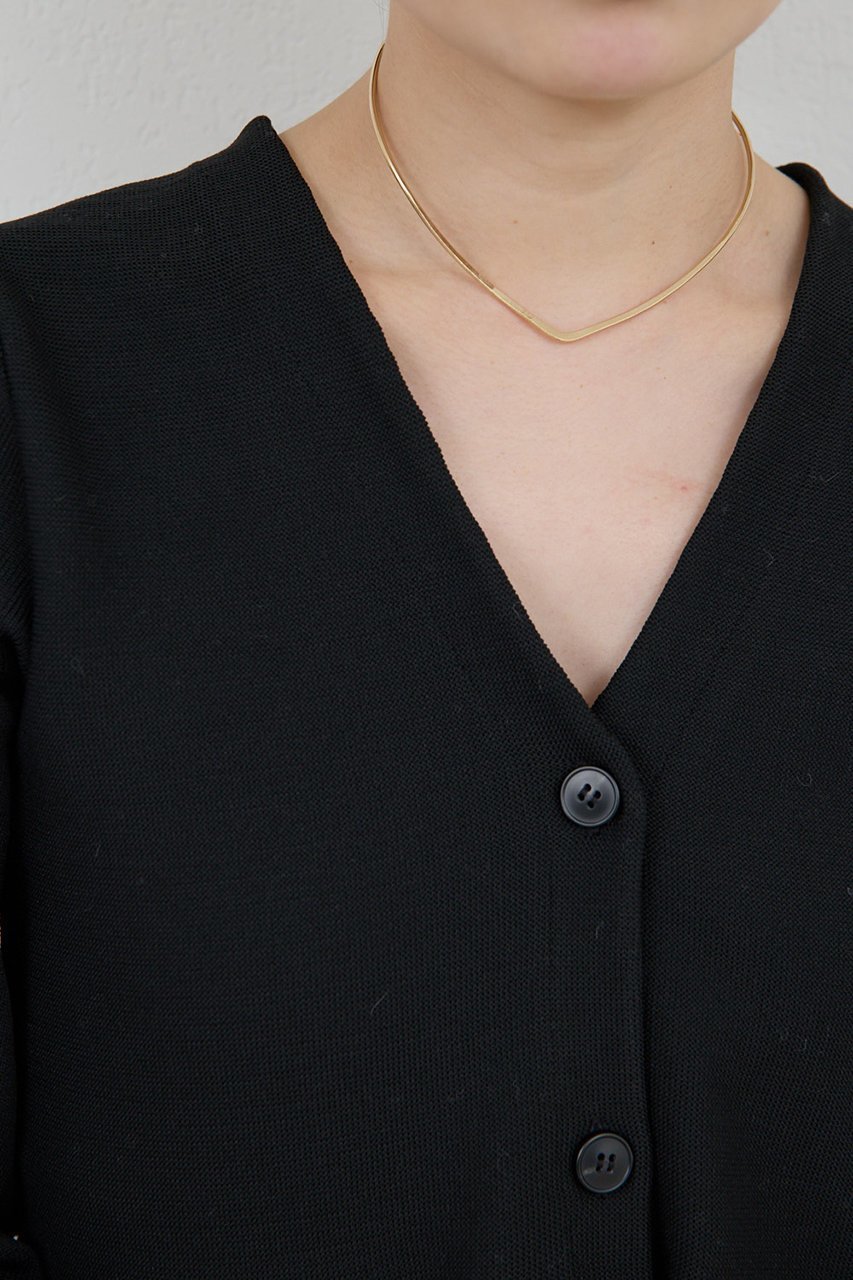 【ガリャルダガランテ/GALLARDAGALANTE】のV カーブチョーカーネックレス 人気、トレンドファッション・服の通販 founy(ファニー) 　ファッション　Fashion　レディースファッション　Fashion for Women　ジュエリー　Jewelry　ネックレス　Necklaces & Pendants　チェーン　Chain, Chain Strap　ネックレス　Necklace, Pendant Necklace　フィット　Fit, Slim Fit　フォーマル　Formal, Dressy　other-7|ID: prp329100004952185 ipo3291000000037160952