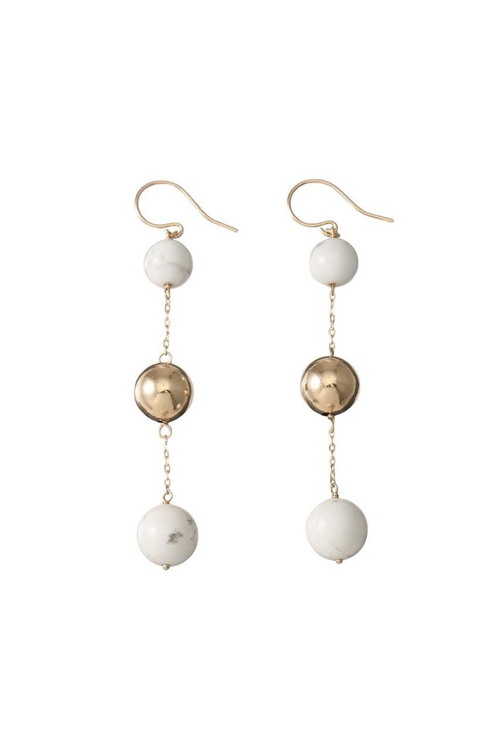 【ナチュラリジュエリ/NATURALI JEWELRY】のマーブルボールピアス インテリア・キッズ・メンズ・レディースファッション・服の通販 founy(ファウニー) https://founy.com/ ファッション Fashion レディースファッション Fashion for Women ジュエリー Jewelry ファッションリング Fashion Rings イヤリング・フープ・ドロップタイプ Hoop, Drop & Clip Earrings おすすめ Recommended / Our Picks イヤリング Earrings ストーン Stone, Gem-Like セットアップ Set-Up, Coordinated Outfit チェーン Chain, Chain Strap パーティ Party, Party Style マーブル Marble, Marble Pattern モチーフ Motif, Design Theme ロング Long, Long-Length 夏 Summer 春 Spring S/S・春夏 SS, Spring/Summer, Warm Season |ID: prp329100004952195 ipo3291000000037335768
