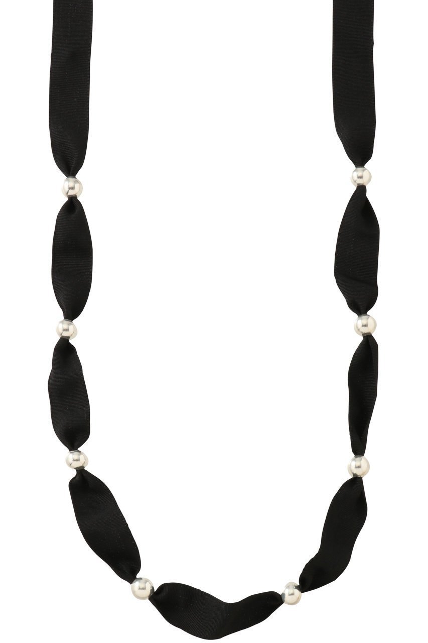 【オブリオ/AUBRIOT】の【camille surault】別注 Charlotte リボンネックレス インテリア・キッズ・メンズ・レディースファッション・服の通販 founy(ファニー) 　ファッション　Fashion　レディースファッション　Fashion for Women　ジュエリー　Jewelry　ネックレス　Necklaces & Pendants　クラシカル　Classical, Vintage-Inspired　シルク　Silk, 100% Silk　ネックレス　Necklace, Pendant Necklace　ビジュー　Bijou, Jewel-like Accent　モダン　Modern, Contemporary　リボン　Ribbon, Bow　リュクス　Luxury, Elegant, High-End, Chic　エレガント 上品　Elegant　別注　Limited Edition, Custom Order　ブラック|ID: prp329100004952247 ipo3291000000037161302