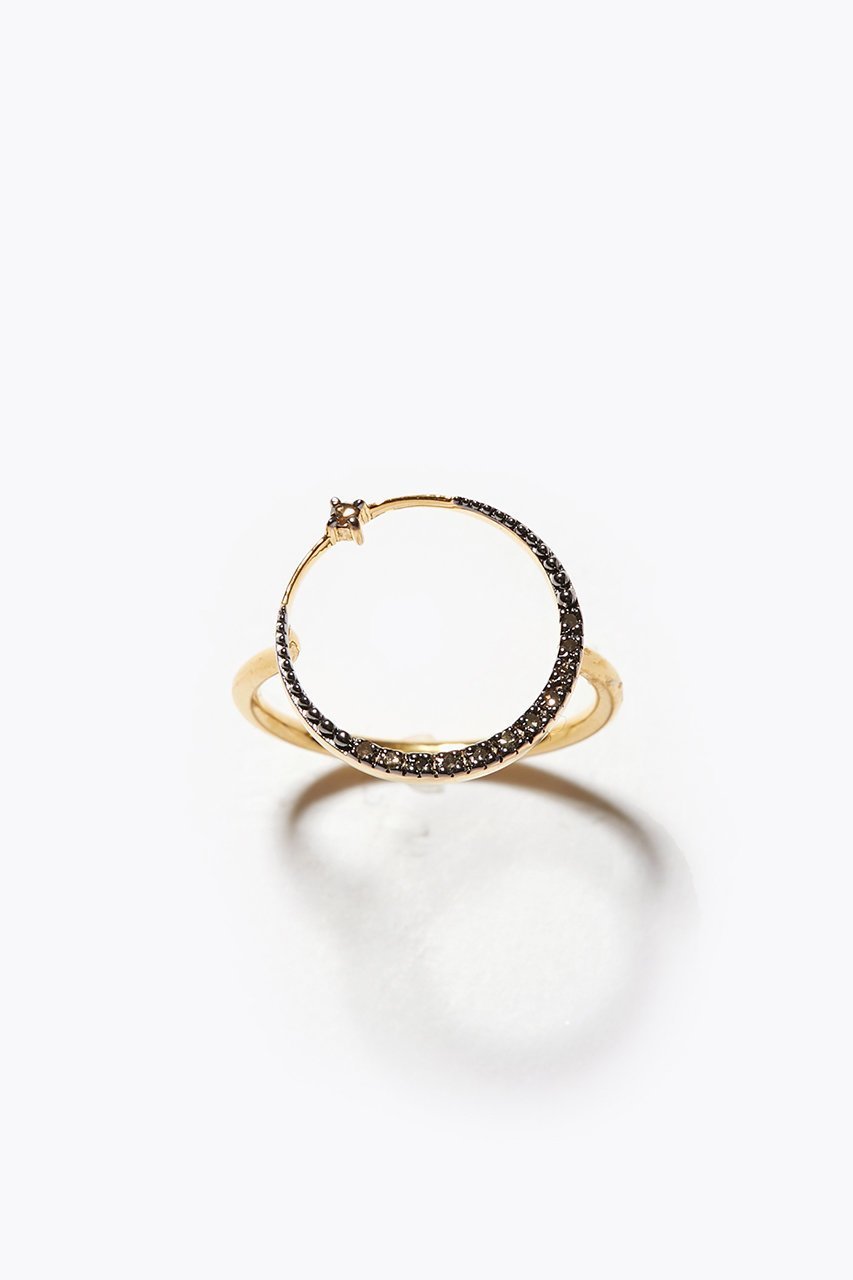 【アルティーダ ウード/ARTIDA OUD】の[glimmer] ニュームーン サークル パヴェダイヤモンド リング 人気、トレンドファッション・服の通販 founy(ファニー) 　ファッション　Fashion　レディースファッション　Fashion for Women　ジュエリー　Jewelry　コーティング　Coating, Coated Finish　サークル　Circle, Round Design　シルバー　Silver, Metallic Silver　ダイヤモンド　Diamond, Brilliant Cut　モチーフ　Motif, Design Theme　エレガント 上品　Elegant　 other-1|ID: prp329100004952276 ipo3291000000037161480