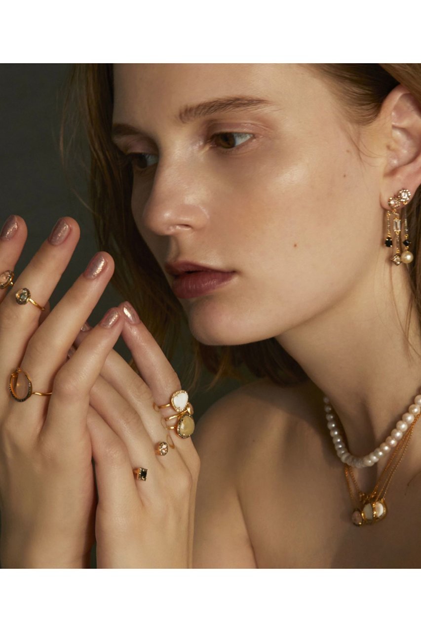 【アルティーダ ウード/ARTIDA OUD】の[glimmer] ニュームーン サークル パヴェダイヤモンド リング 人気、トレンドファッション・服の通販 founy(ファニー) 　ファッション　Fashion　レディースファッション　Fashion for Women　ジュエリー　Jewelry　コーティング　Coating, Coated Finish　サークル　Circle, Round Design　シルバー　Silver, Metallic Silver　ダイヤモンド　Diamond, Brilliant Cut　モチーフ　Motif, Design Theme　エレガント 上品　Elegant　other-6|ID: prp329100004952276 ipo3291000000037161486