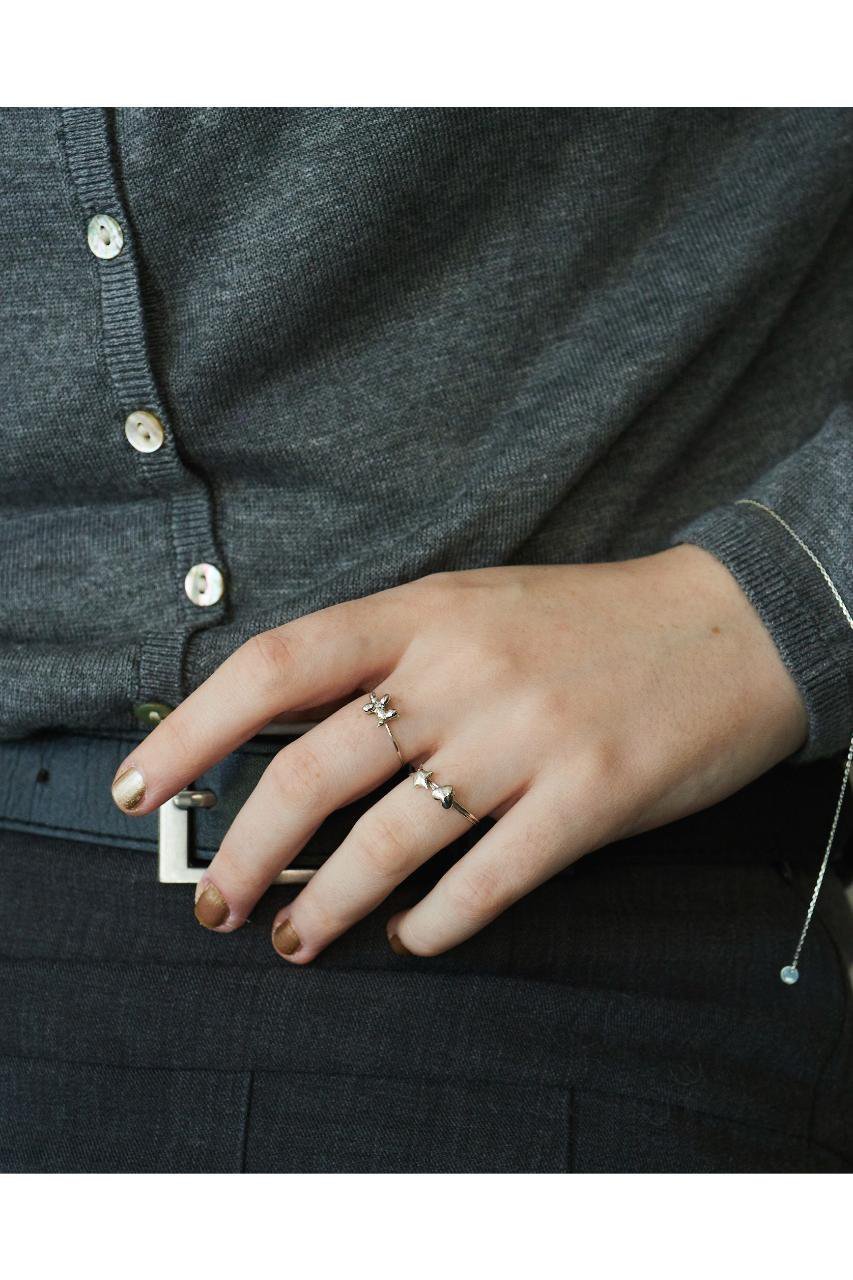 【メゾンドパルス/MAISON DPULSE】のsmall dog リング 人気、トレンドファッション・服の通販 founy(ファニー) 　ファッション　Fashion　レディースファッション　Fashion for Women　ジュエリー　Jewelry　おすすめ　Recommended / Our Picks　ギフト プレゼント　Gift / Present　シルバー　Silver, Metallic Silver　スタイリッシュ　Stylish, Fashionable　バルーン　Balloon, Balloon Silhouette　フォルム　Silhouette, Form　ボックス　Boxy, Box Shape　エレガント 上品　Elegant　犬　Dog　other-2|ID: prp329100004952336 ipo3291000000037161853