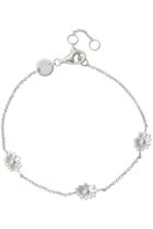 【デイジー ロンドン/DAISY LONDON】のDAISY CHAIN FLOWER ブレスレット 人気、トレンドファッション・服の通販 founy(ファニー) ファッション Fashion レディースファッション Fashion for Women ジュエリー Jewelry チェーン＆カフブレスレット Cuff & Chain Bracelets バングル・カフブレスレット Bangles & Cuff Bracelets クール Cool, Chic コレクション Collection, Seasonal Line シルバー Silver, Metallic Silver ブレスレット Bracelet, Wristband エレガント 上品 Elegant thumbnail シルバー|ID: prp329100004952389 ipo3291000000037162176