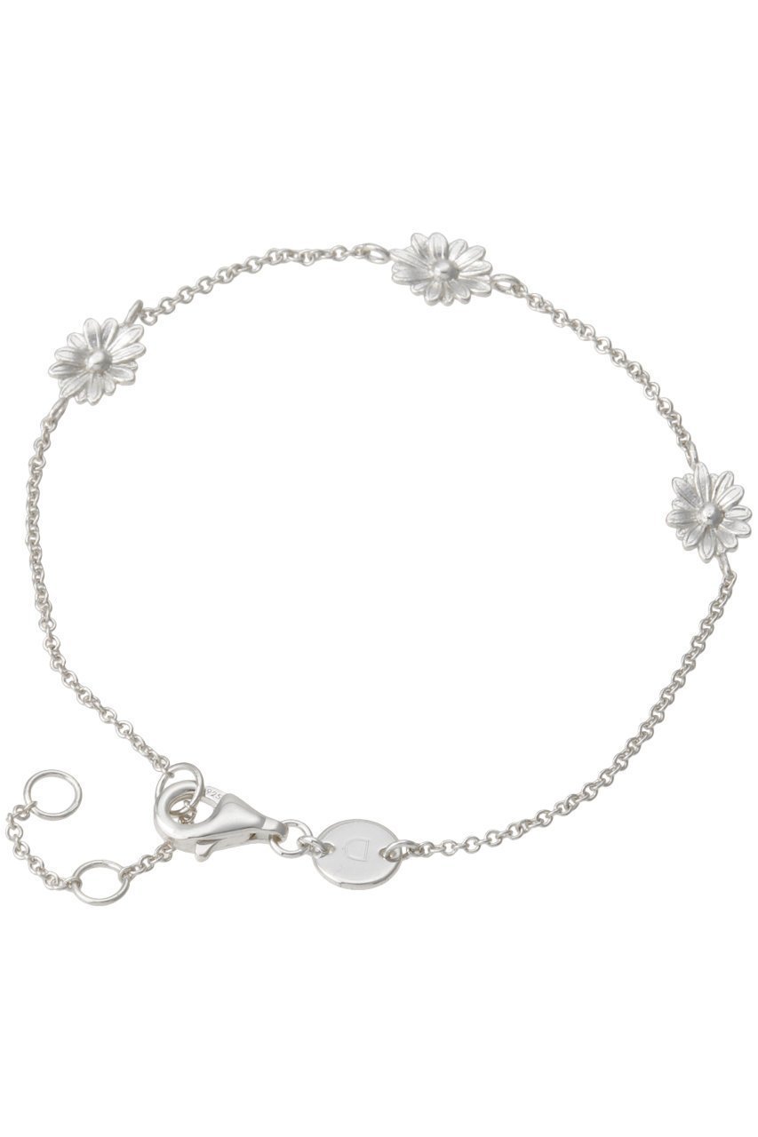 【デイジー ロンドン/DAISY LONDON】のDAISY CHAIN FLOWER ブレスレット 人気、トレンドファッション・服の通販 founy(ファニー) 　ファッション　Fashion　レディースファッション　Fashion for Women　ジュエリー　Jewelry　チェーン＆カフブレスレット　Cuff & Chain Bracelets　バングル・カフブレスレット　Bangles & Cuff Bracelets　クール　Cool, Chic　コレクション　Collection, Seasonal Line　シルバー　Silver, Metallic Silver　ブレスレット　Bracelet, Wristband　エレガント 上品　Elegant　other-4|ID: prp329100004952389 ipo3291000000037162179