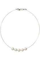 【アデル ビジュー/ADER bijoux】のGEM パールチョーカー シルバー|ID: prp329100004952407 ipo3291000000037162286