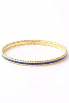 【ヌキテパ/NE QUITTEZ PAS】の【UPALA】Milgrain Enamel バングル ネイビー|ID: prp329100004952448 ipo3291000000037162544