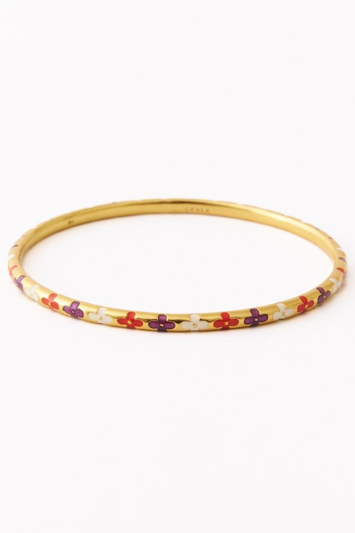 【ヌキテパ/NE QUITTEZ PAS】の【UPALA】Flower Enamel バングル インテリア・キッズ・メンズ・レディースファッション・服の通販 founy(ファウニー) https://founy.com/ ファッション Fashion レディースファッション Fashion for Women ジュエリー Jewelry チェーン＆カフブレスレット Cuff & Chain Bracelets バングル・カフブレスレット Bangles & Cuff Bracelets おすすめ Recommended / Our Picks インド Indian Textile ジュエリー Jewelry, Accessories バングル Bangle, Bracelet モダン Modern, Contemporary |ID: prp329100004952450 ipo3291000000037162551