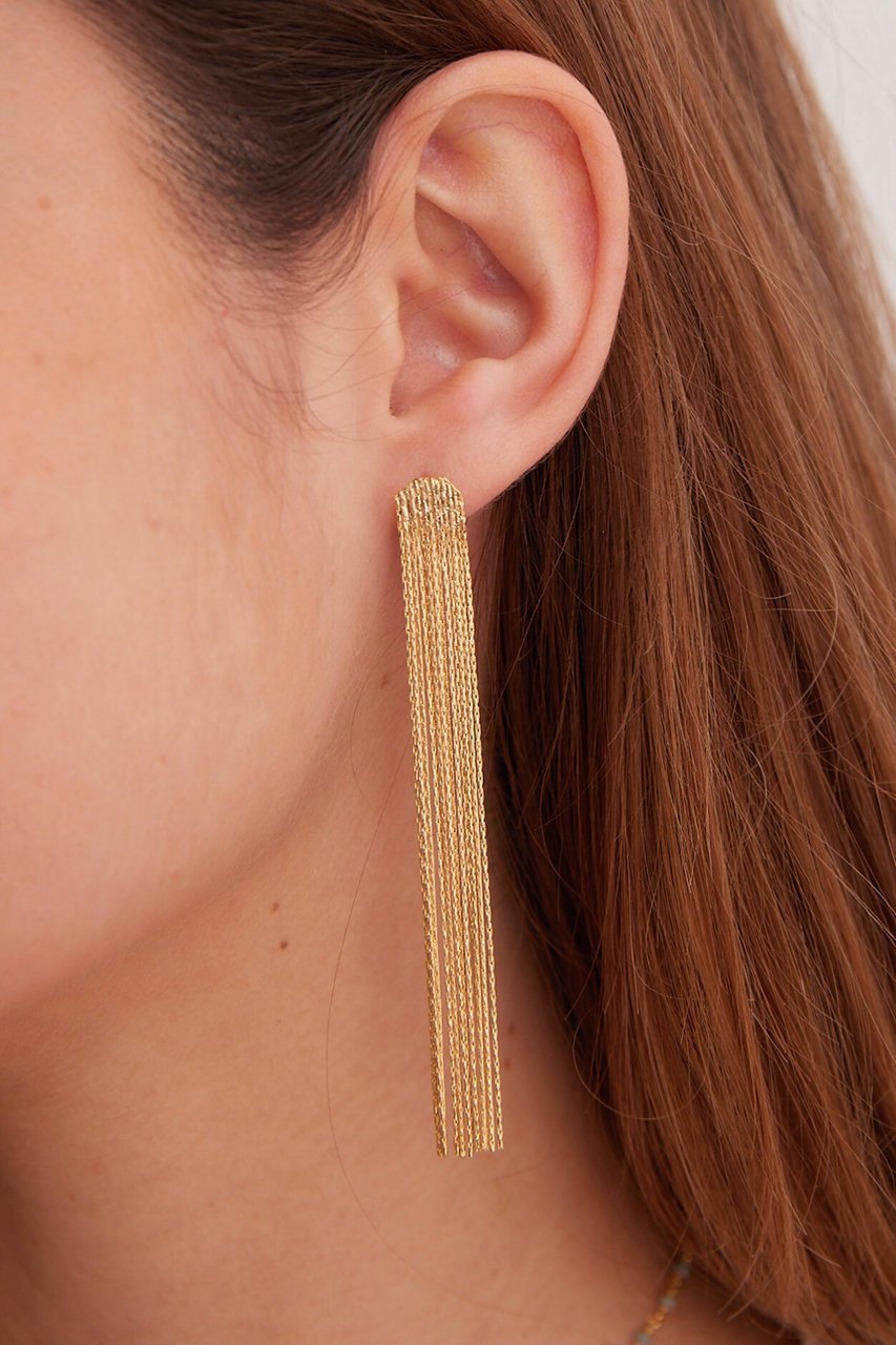 【バイ サン スワサント キャトル パリ/by 164 PARIS】のSONIAピアス 人気、トレンドファッション・服の通販 founy(ファニー) 　ファッション　Fashion　レディースファッション　Fashion for Women　ジュエリー　Jewelry　ファッションリング　Fashion Rings　イヤリング・フープ・ドロップタイプ　Hoop, Drop & Clip Earrings　イヤリング　Earrings　チェーン　Chain, Chain Strap　パーティ　Party, Party Style　other-2|ID: prp329100004952489 ipo3291000000037162798