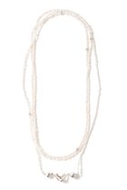 【メゾンドパルス/MAISON DPULSE】のPistil pearl ロングネックレス シルバー|ID: prp329100004952532 ipo3291000000037163053
