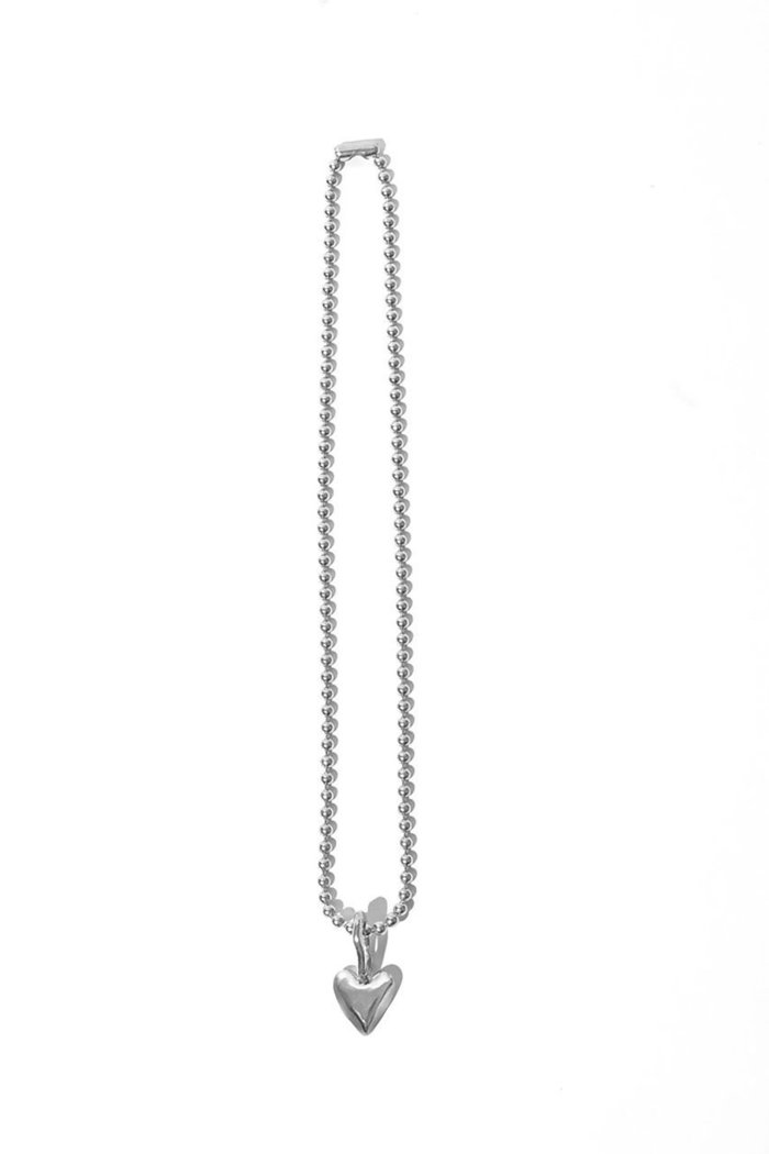 【メゾンドパルス/MAISON DPULSE】のheart charm ネックレス インテリア・キッズ・メンズ・レディースファッション・服の通販 founy(ファウニー) https://founy.com/ ファッション Fashion レディースファッション Fashion for Women ジュエリー Jewelry ネックレス Necklaces & Pendants クール Cool, Chic チャーム Charm, Pendant ネックレス Necklace, Pendant Necklace |ID: prp329100004952575 ipo3291000000037163337