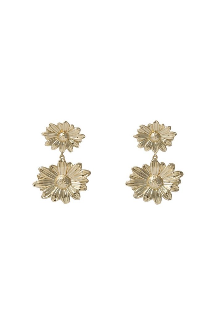 【デイジー ロンドン/DAISY LONDON】のDOUBLE DAISY FLOWER ピアス インテリア・キッズ・メンズ・レディースファッション・服の通販 founy(ファウニー) https://founy.com/ ファッション Fashion レディースファッション Fashion for Women ジュエリー Jewelry ファッションリング Fashion Rings イヤリング・フープ・ドロップタイプ Hoop, Drop & Clip Earrings イヤリング Earrings コレクション Collection, Seasonal Line ネックレス Necklace, Pendant Necklace |ID: prp329100004952593 ipo3291000000037163437