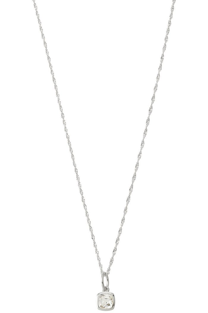 【デイジー ロンドン/DAISY LONDON】のAPRIL-WHITE TOPAZ SLV ネックレス インテリア・キッズ・メンズ・レディースファッション・服の通販 founy(ファウニー) https://founy.com/ ファッション Fashion レディースファッション Fashion for Women ジュエリー Jewelry ネックレス Necklaces & Pendants チェーン Chain, Chain Strap ツイスト Tweed, Tweed Fabric ネックレス Necklace, Pendant Necklace ボックス Boxy, Box Shape |ID: prp329100004952631 ipo3291000000037163668