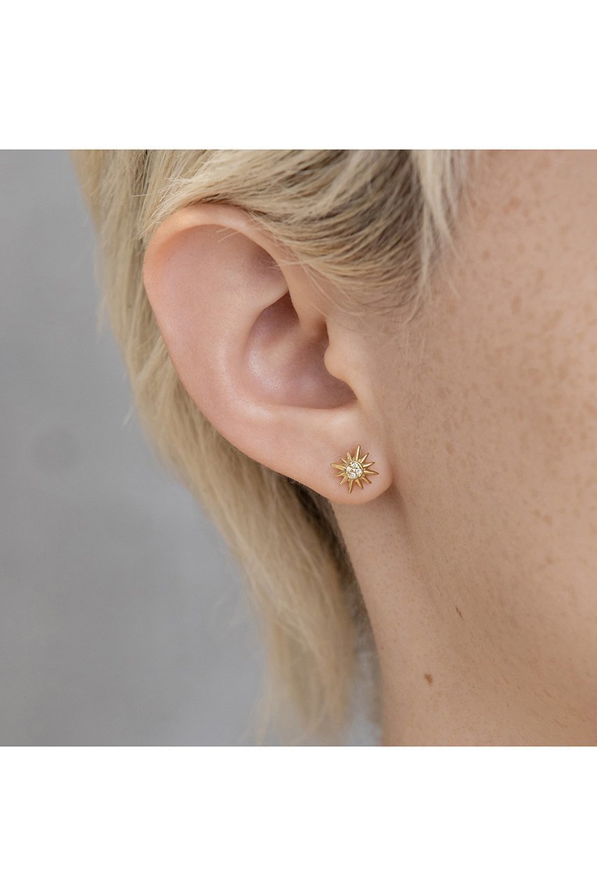 【ビジュードエム/Bijou de M】の太陽のピアス(片耳用) 人気、トレンドファッション・服の通販 founy(ファニー) 　ファッション　Fashion　レディースファッション　Fashion for Women　ジュエリー　Jewelry　ファッションリング　Fashion Rings　イヤリング・フープ・ドロップタイプ　Hoop, Drop & Clip Earrings　イヤリング　Earrings　モチーフ　Motif, Design Theme　人気　Popular, Best Seller　片耳　One-Ear, Single Earring　other-3|ID: prp329100004952662 ipo3291000000037163844