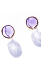 【ルボンボン/les bonbon】のaura round ピアス ライトアメジスト|ID: prp329100004952800 ipo3291000000037164680