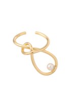 【バージュエリー/BAR Jewellery】のEBB AND FLOW イヤーカフ WITH PEARL(片耳用) ゴールド|ID: prp329100004952850 ipo3291000000037165025