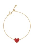 【ビジュードエム/Bijou de M】の【受注生産】リバーシブルハートブレスレット レッド|ID: prp329100004952977 ipo3291000000037165755