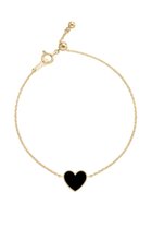 【ビジュードエム/Bijou de M】の【受注生産】リバーシブルハートブレスレット ブラック|ID: prp329100004952977 ipo3291000000037165756