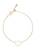 【ビジュードエム/Bijou de M】の【受注生産】リバーシブルハートブレスレット ホワイト|ID: prp329100004952977 ipo3291000000037165757