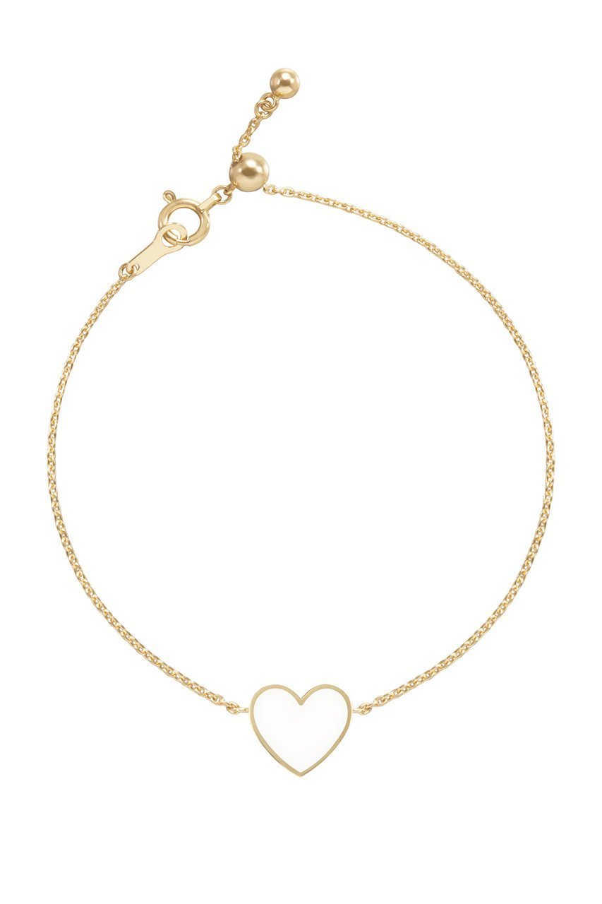 【ビジュードエム/Bijou de M】の【受注生産】リバーシブルハートブレスレット インテリア・キッズ・メンズ・レディースファッション・服の通販 founy(ファニー) 　ファッション　Fashion　レディースファッション　Fashion for Women　ジュエリー　Jewelry　チェーン＆カフブレスレット　Cuff & Chain Bracelets　バングル・カフブレスレット　Bangles & Cuff Bracelets　おすすめ　Recommended / Our Picks　イエロー　Yellow　ダイヤモンド　Diamond, Brilliant Cut　チェーン　Chain, Chain Strap　フィット　Fit, Slim Fit　ブレスレット　Bracelet, Wristband　ベーシック　Basic, Essential　モチーフ　Motif, Design Theme　リバーシブル　Reversible, Two-Sided　ホワイト|ID: prp329100004952977 ipo3291000000037165757