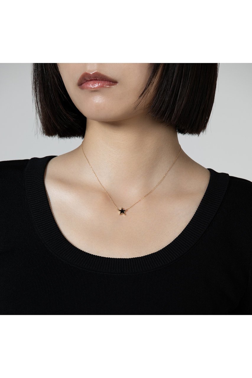 【ビジュードエム/Bijou de M】の【受注生産】リバーシブルスターネックレス 人気、トレンドファッション・服の通販 founy(ファニー) 　ファッション　Fashion　レディースファッション　Fashion for Women　ジュエリー　Jewelry　ネックレス　Necklaces & Pendants　おすすめ　Recommended / Our Picks　イエロー　Yellow　ダイヤモンド　Diamond, Brilliant Cut　チェーン　Chain, Chain Strap　ネックレス　Necklace, Pendant Necklace　ベーシック　Basic, Essential　モチーフ　Motif, Design Theme　リバーシブル　Reversible, Two-Sided　other-2|ID: prp329100004952978 ipo3291000000037165764