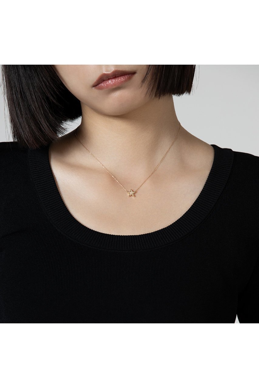 【ビジュードエム/Bijou de M】の【受注生産】リバーシブルスターネックレス 人気、トレンドファッション・服の通販 founy(ファニー) 　ファッション　Fashion　レディースファッション　Fashion for Women　ジュエリー　Jewelry　ネックレス　Necklaces & Pendants　おすすめ　Recommended / Our Picks　イエロー　Yellow　ダイヤモンド　Diamond, Brilliant Cut　チェーン　Chain, Chain Strap　ネックレス　Necklace, Pendant Necklace　ベーシック　Basic, Essential　モチーフ　Motif, Design Theme　リバーシブル　Reversible, Two-Sided　other-5|ID: prp329100004952978 ipo3291000000037165767