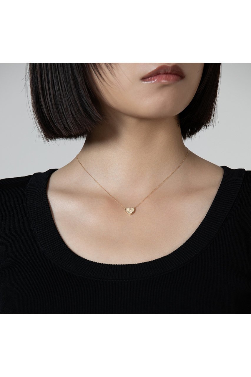 【ビジュードエム/Bijou de M】の【受注生産】リバーシブルハートネックレス 人気、トレンドファッション・服の通販 founy(ファニー) 　ファッション　Fashion　レディースファッション　Fashion for Women　ジュエリー　Jewelry　ネックレス　Necklaces & Pendants　おすすめ　Recommended / Our Picks　イエロー　Yellow　ダイヤモンド　Diamond, Brilliant Cut　チェーン　Chain, Chain Strap　ネックレス　Necklace, Pendant Necklace　ベーシック　Basic, Essential　リバーシブル　Reversible, Two-Sided　定番　Standard, Basic Item　other-5|ID: prp329100004952979 ipo3291000000037165776