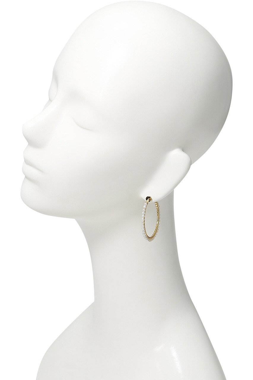 【ナチュラリジュエリ/NATURALI JEWELRY】のパール巻フープイヤリング L 人気、トレンドファッション・服の通販 founy(ファニー) 　ファッション　Fashion　レディースファッション　Fashion for Women　ジュエリー　Jewelry　ファッションリング　Fashion Rings　イヤリング・フープ・ドロップタイプ　Hoop, Drop & Clip Earrings　イヤリング　Earrings　パーティ　Party, Party Style　パール　Pearl, Pearl Accent　フープ　Hoop, Hoop Earrings　エレガント 上品　Elegant　定番　Standard, Basic Item　other-2|ID: prp329100004953041 ipo3291000000037166131