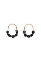 【ナチュラリジュエリ/NATURALI JEWELRY】のトルサーデピアス ブラックスピネル|ID: prp329100004953050 ipo3291000000037335975