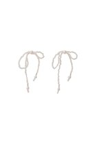 【ナチュラリジュエリ/NATURALI JEWELRY】のタッセルリボンピアス ムーンストーン|ID: prp329100004953052 ipo3291000000037336000